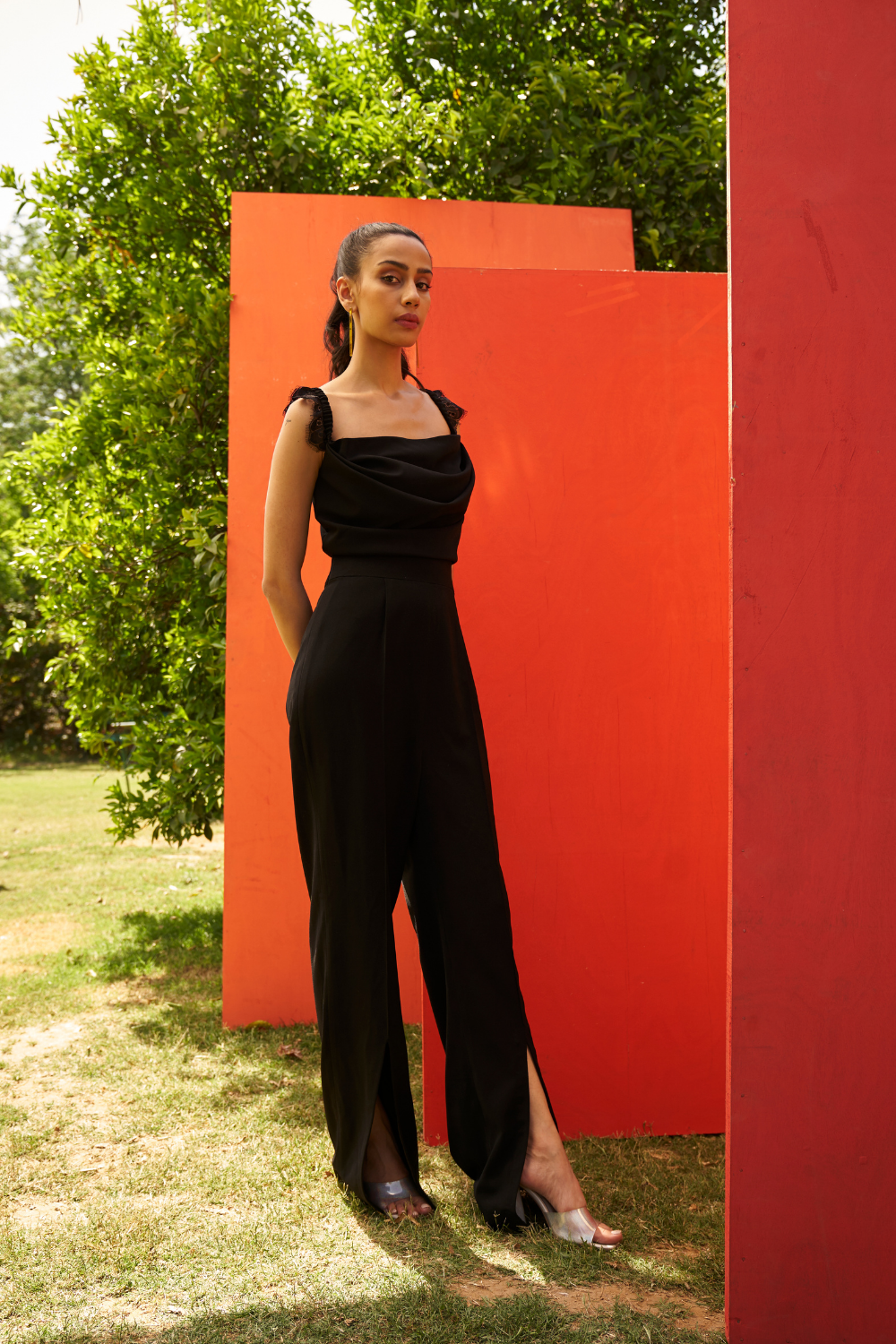 Lousia Black Jumpsuit