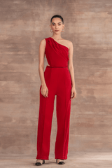 Donna Red Jumpsuit