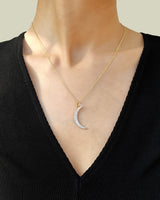 Crescent Moon Pendant