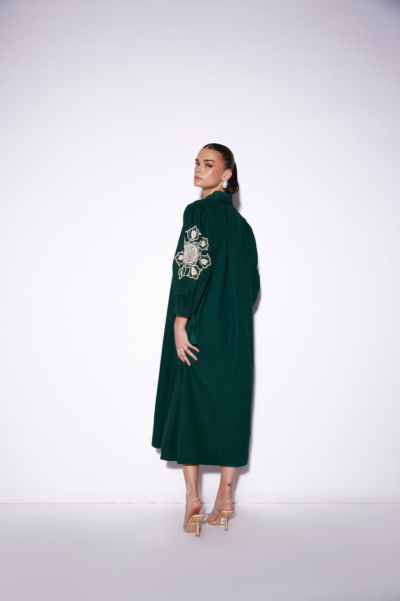 Verb by Pallavi Singhee Green Maxi dress: rental on ReRack